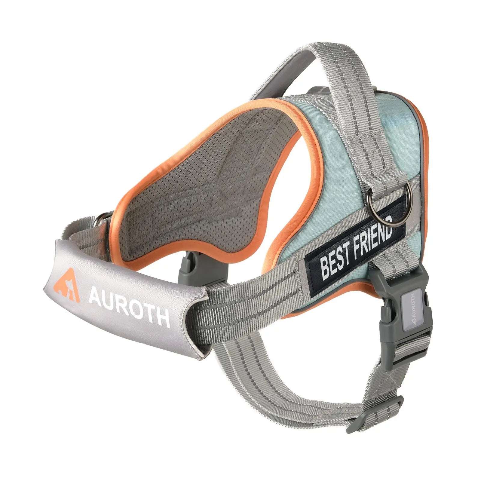 【#Summersale】No Pull Dog Harness Straps, Safety Harnesses for Dogs – Soft Padded Service Vest, Reflective, Adjustable, Easy on & off – Ideal for Walking & Training, Fits Small, Medium & Large Dogs