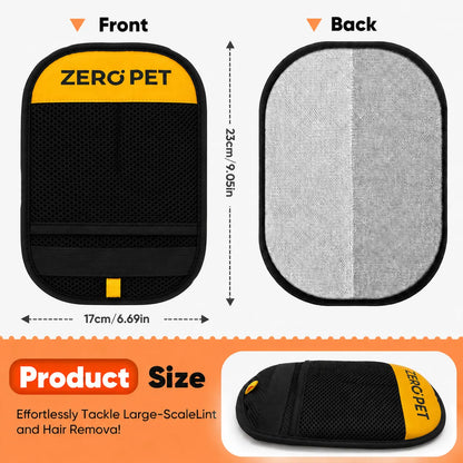 Electrostatic Pet Hair Removal Gloves - Reusable and Washable Mitt for Efficient Cleaning of Furniture, Carpets, Car Seats, and Bedding